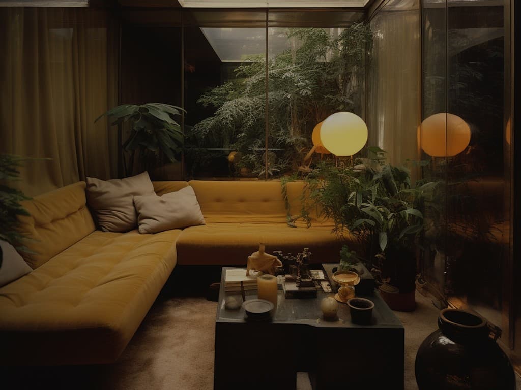 Warm timber interior detail